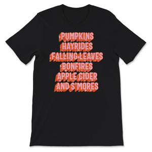 Pumpkins Shirt, Thanksgiving Shirt,  Fall Graphic Shirt, Hayrides,