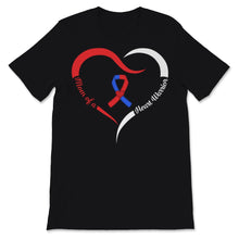 Load image into Gallery viewer, Mom Of A Heart Warrior CHD Awareness Ribbon Heart Bypass Surgery
