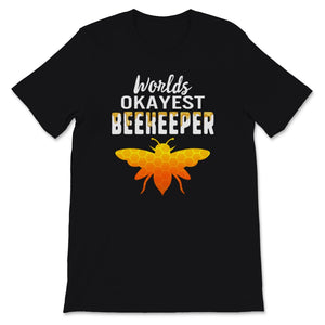 Father's Day Gift From Wife, Bee Dad Shirt, Vintage World's Okayest