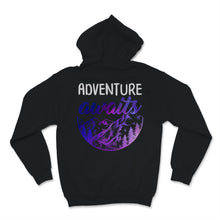 Load image into Gallery viewer, Adventure Awaits Shirt Travel Tee Camping Hiking Mountains Wanderlust
