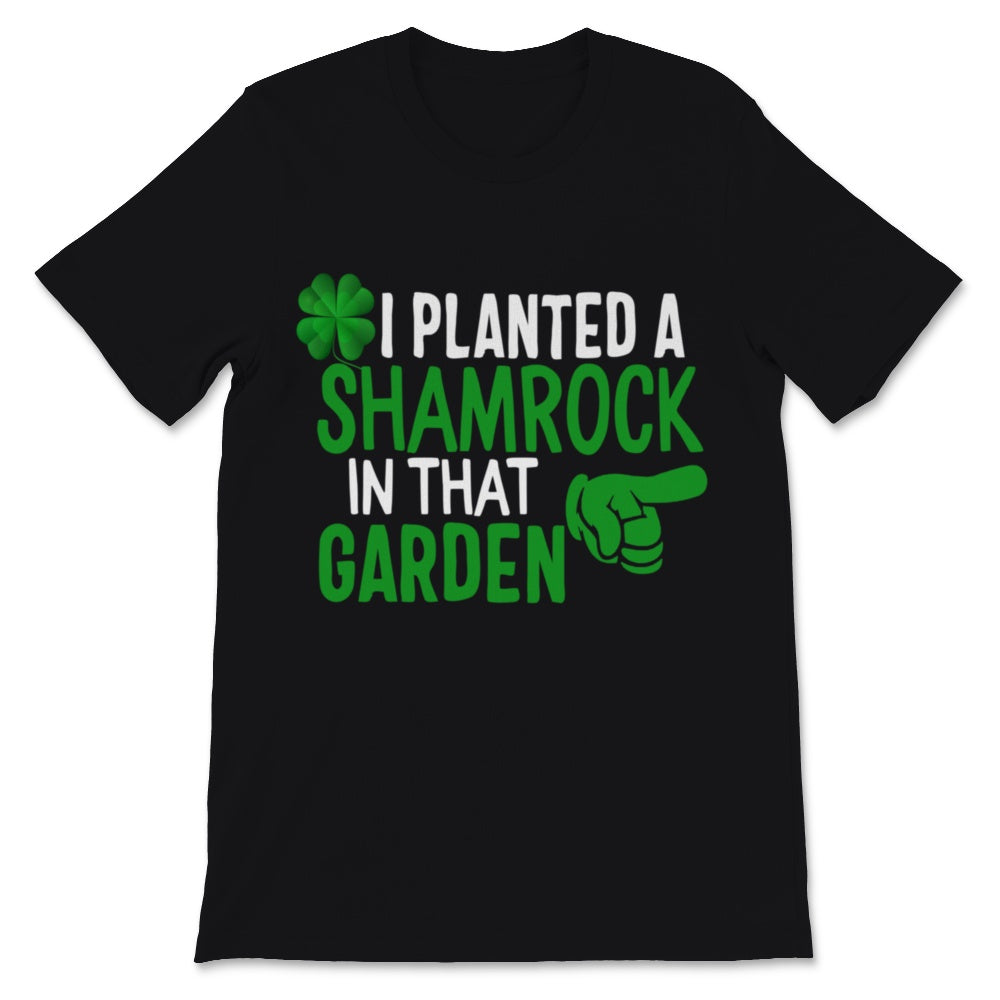 St Patrick's Day Shirt Pregnancy Announcement I Planted A Shamrock In