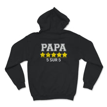 Load image into Gallery viewer, Papa T-shirt Parfait 5 sur 5 étoiles Cadeau D&#39;anniversaire Tee shirt
