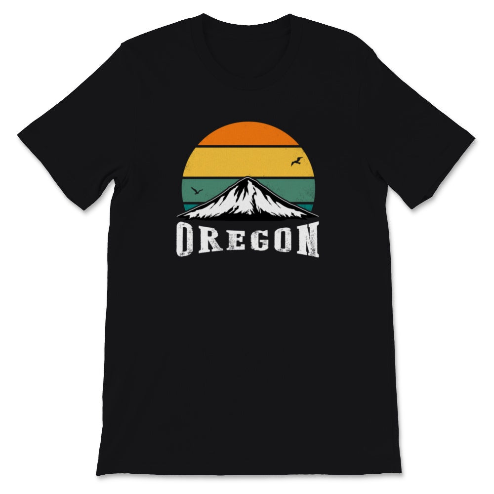 Oregon Shirt Vintage OR State The Oregon trail Mountains Outdoors