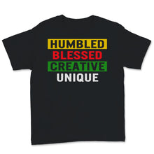 Load image into Gallery viewer, HBCU Shirt Historically black colleges and universities Humbled
