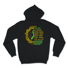 Load image into Gallery viewer, I&#39;m A Proud Mom of Scoliosis Warrior Awareness Month Sunflower Green
