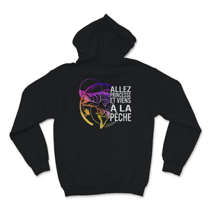 Tee shirt Pêche Femme Pecheur Fille Nana Pecheuse Princesse Amusant
