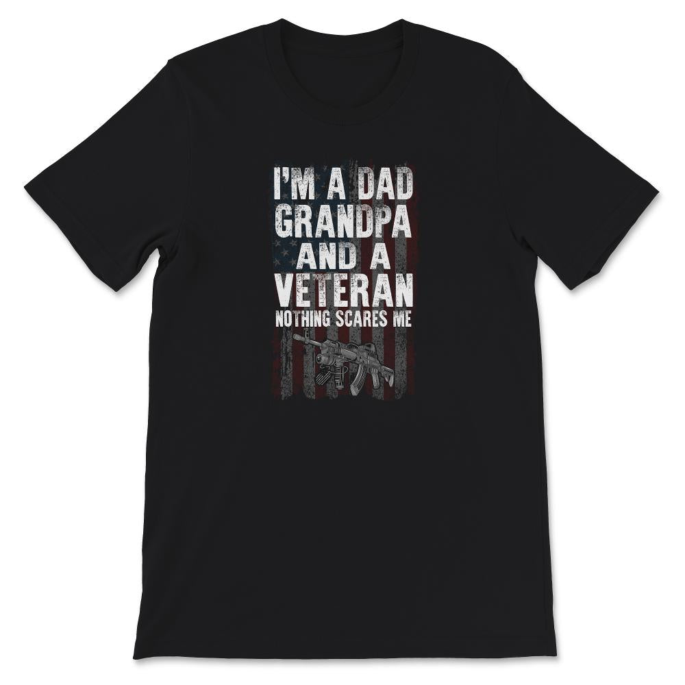 Veteran Grandpa Shirt, I'm A Dad Grandpa And A Veteran, Vietnam