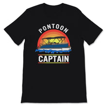 Load image into Gallery viewer, Pontoon Captain Shirt, Funny Pontoon Boating Boat Captain Tee,
