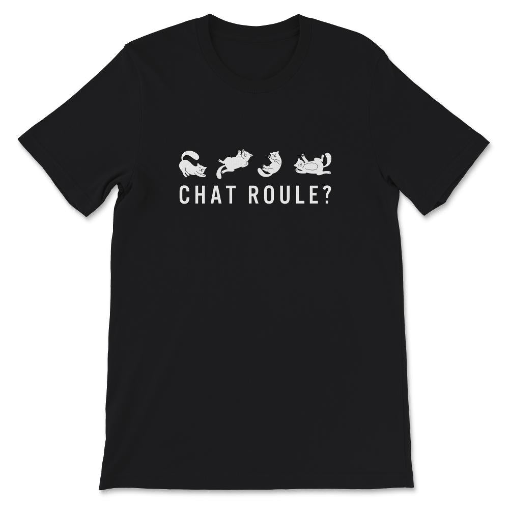 Chat T-shirt, Chat Roule, Mignon Chaton Tee shirt Pour Femmes Enfants