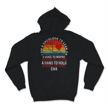 Load image into Gallery viewer, CNA Shirt, Funny Nurse Gift, I Am Shoulder To Lean Heart To Care,
