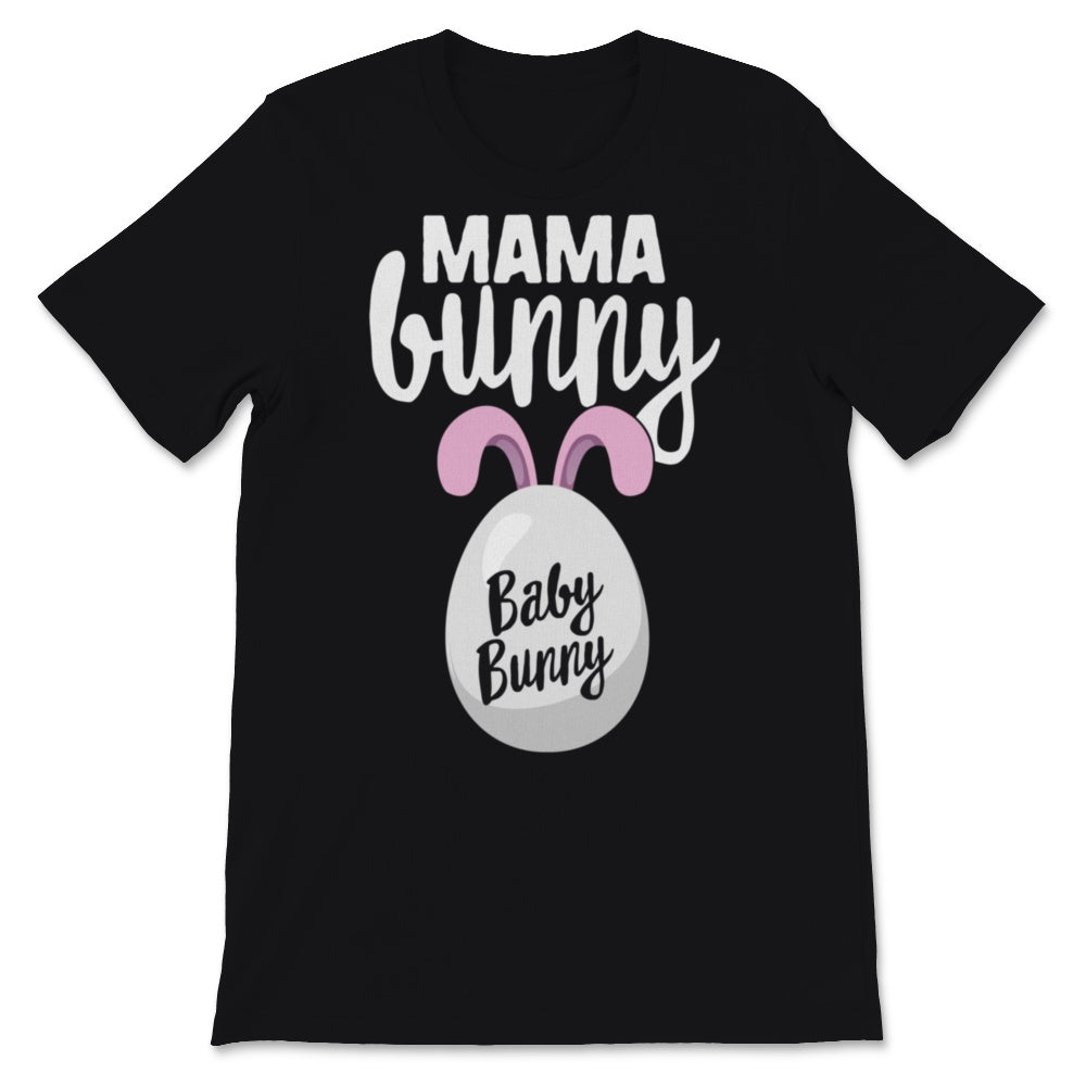 Mama Bunny Mom Baby Floral Easter Mother's Day Cute Rabbit Lover