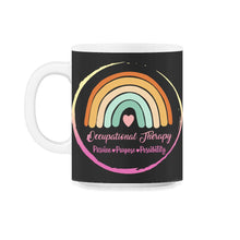 Load image into Gallery viewer, Occupational Therapy Shirt, Passion Purpose Possibility Tee, OT Gift - 11oz Mug - Black on White
