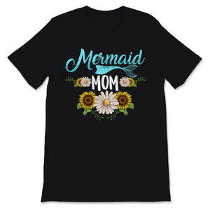 Mermaid Mom Shirt Mermaid Mama Birthday Baby Shower Mother's Day
