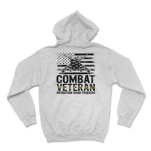 Load image into Gallery viewer, Combat Veteran Shirt, Veteran Iraqi Military USA, Veteran Gift,
