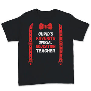 Valentines Day Shirt Cupid's Favorite Special Education teacher Funny