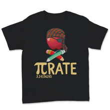 Load image into Gallery viewer, Pi Day Pirate Costume Math Teacher Student Funny Red Apple School
