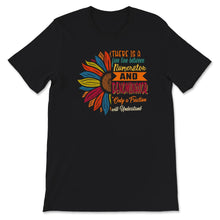 Load image into Gallery viewer, Funny Math Teacher Shirt, Fine Line Between Numerator And Denominator
