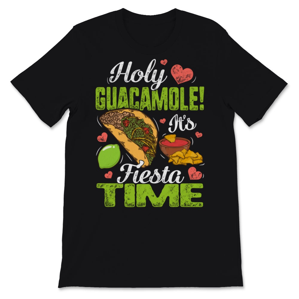 Holy Guacamole It's Fiesta Time Funny Cinco De Mayo Vintage Mexican