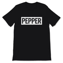 Load image into Gallery viewer, Pepper and Salt Couple Costume Matching Halloween Shirt Romantic Gift
