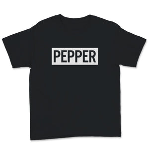 Pepper and Salt Couple Costume Matching Halloween Shirt Romantic Gift