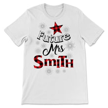 Load image into Gallery viewer, Future Mrs Smith Buffalo Plaid Just Married Bachelorette Party
