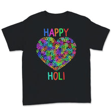Load image into Gallery viewer, Happy Holi Colorful Heart Hands Print Colors India Dance Hindu Spring
