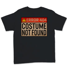 Load image into Gallery viewer, Halloween Vintage Error 404 Costume Not Found Witch Funny Gift For
