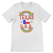 Load image into Gallery viewer, Texas Austin Flag Shirt, Vintage Texas Austin EST 1845 Souvenir Gift,
