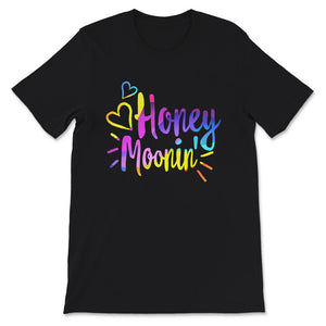 Honeymoonin' Shirt, Newlywed Shirts, Wifey Hubby, Honeymoon T-shirts,