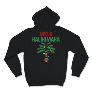 Mele Kalikimaka Shirt Xmas Tree Hawaiian Hawaii Merry Christmas Palm