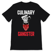 Load image into Gallery viewer, Funny Chef Shirt Culinary Gangster Kitchen Cooking Master Sugar Skull
