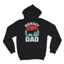 Load image into Gallery viewer, Donkey Dad Shirt Donkeys Lover Animal Outfit Vintage Gifts For Him
