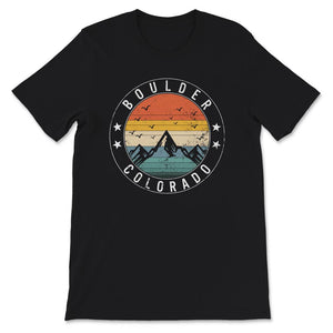 Boulder Colorado Shirt, Ski Mountain Tee, Skiing Lover Gift, Snow