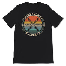 Load image into Gallery viewer, Breckenridge Colorado, Vintage Retro Graphic Ski T-Shirt, Ski Lover
