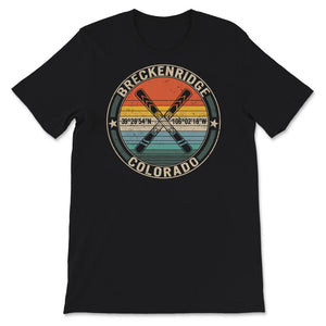 Breckenridge Colorado, Vintage Retro Graphic Ski T-Shirt, Ski Lover