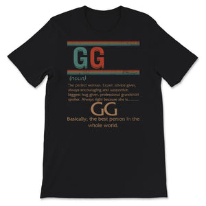 GG Definition Shirt, Cool Grandma Definition, Mother's Day,
