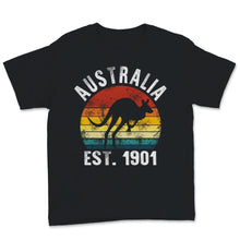 Load image into Gallery viewer, Vintage Australia Day Est. 1901 Aussie Australian Kangaroo Animal
