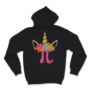 Pi Day Unicorn Gold Crown Colorful Rainbow Girls Women Gift for Math