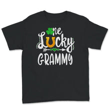 Load image into Gallery viewer, St Patricks Day Shirt, One Lucky Grammy, Grandma Gifts, st paddys day
