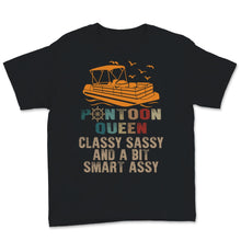 Load image into Gallery viewer, Pontoon Queen Shirt, Funny Boating Gift For Her, Mother&#39;s Day Gifts

