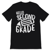 Load image into Gallery viewer, Hello Second Grade Student Teacher Colorful Back To School Pencil
