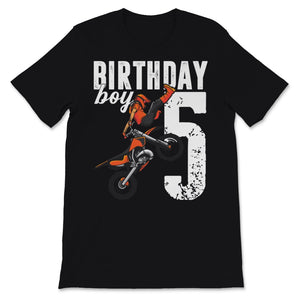 5th Birthday Party Boy 5 Years Old Dirt Bike Party Motocross