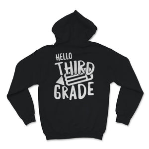 Hello Third Grade Student Teacher Back To School Pencil Gift For