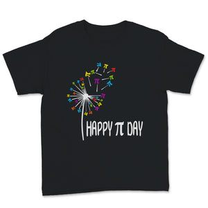 Happy Pi Day 3.14 Day Be Kind Awareness Dandelion Flower Math Teacher