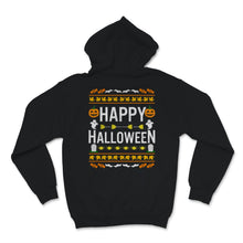 Load image into Gallery viewer, Funny Ugly Sweater Happy Halloween Costume Pumpkin Ghost Witch Spooky
