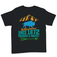 Load image into Gallery viewer, Yellowstone Sweatshirt, US National Park Shirt, Hiking Camping Tee,
