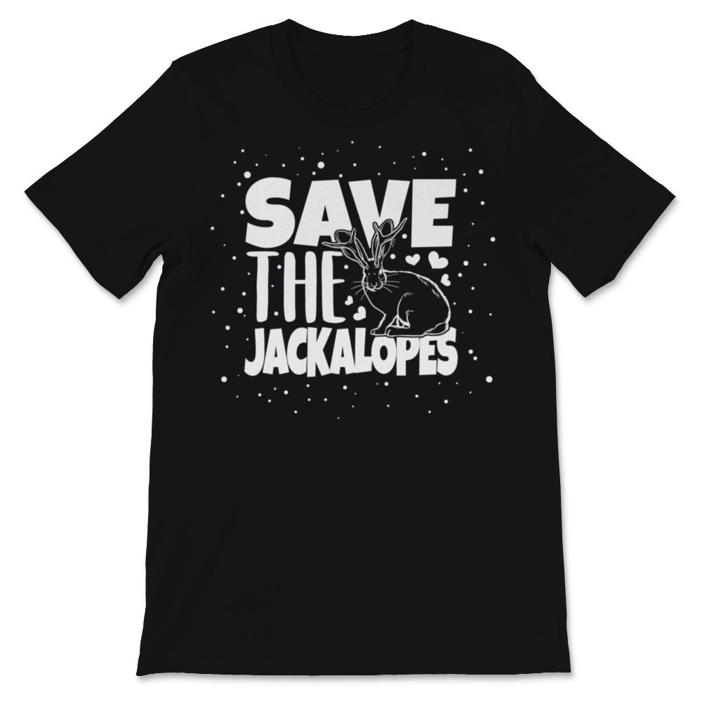 Jackalope Save Jackalopes Mythical Creature Hipster Geek Funny