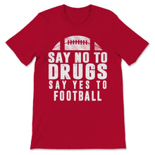 Load image into Gallery viewer, Red Ribbon Week Say No Drugs Say Yes to Football Prevention Awareness
