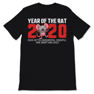 Year of The Rat 2020 Chinese Zodiac Lunar new year quick-witted