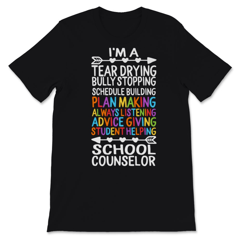 National School Counseling Week I'm A Tear Drying Bully Stopping